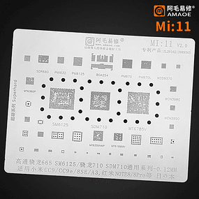 Stencil  Amaoe Xiaomi Mi11