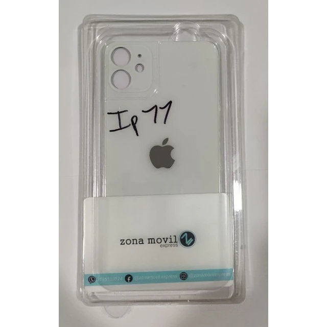 Smartex® Ricambio Vetro Scocca Posteriore Compatibile con iPhone 11 | Back Glass (Nero