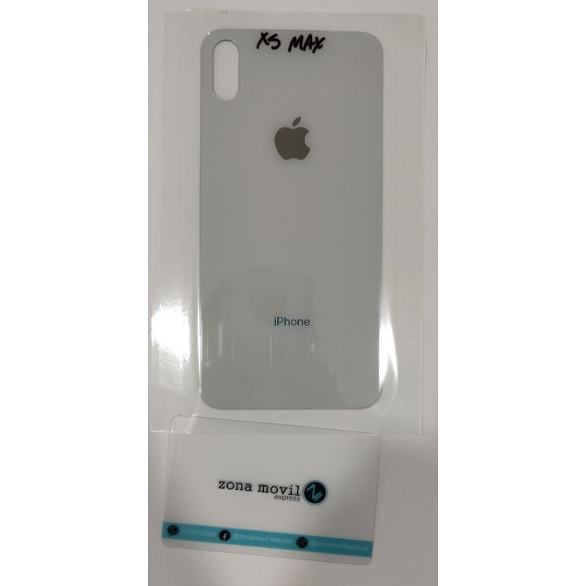 Vidrio Trasero Iphone Xs Max 4871