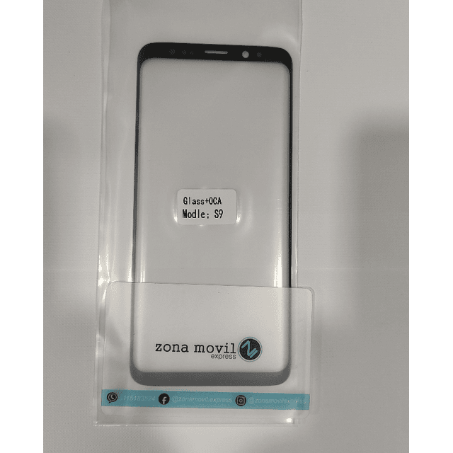 Samsung S9 Visor + Oca
