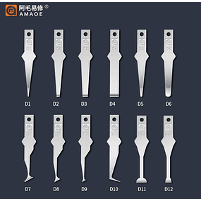 Kit Laminas Amaoe D1-D12