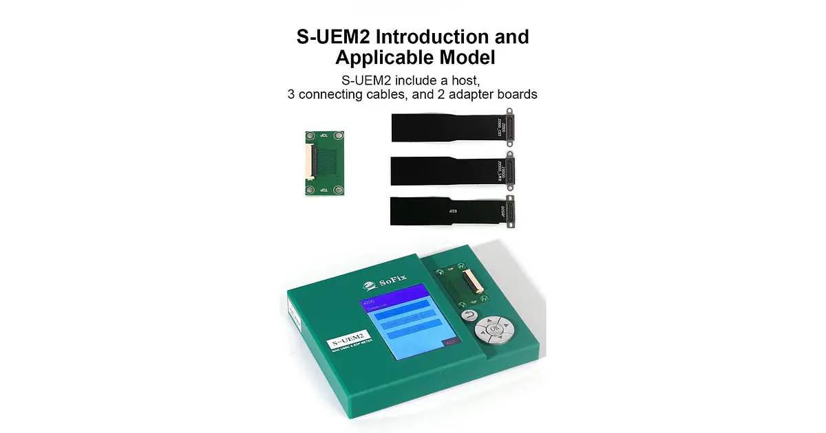Detector USBC y EDP S-UEM2 Mac