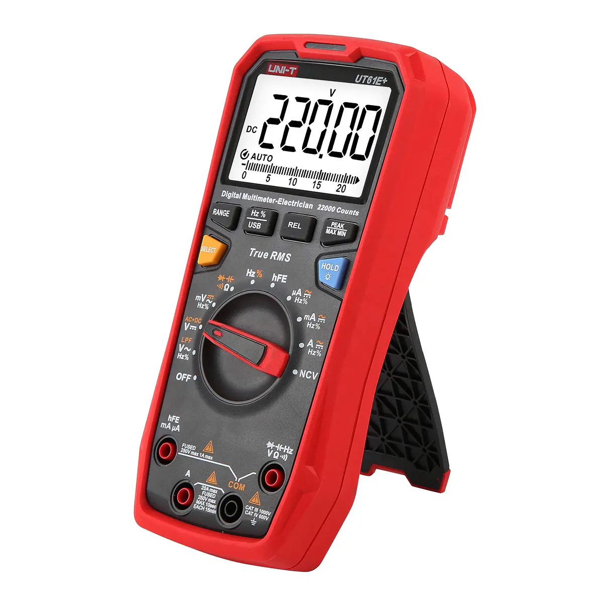 Multimetro Uni-T UT61E+ Conexion USB