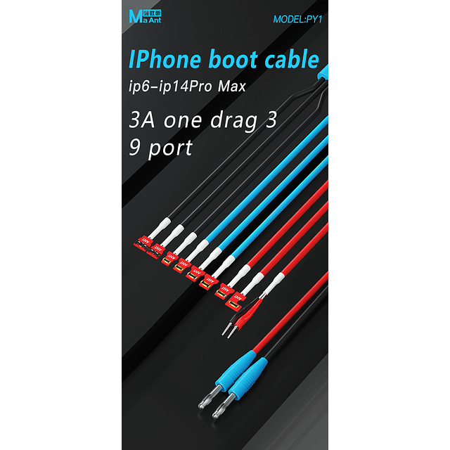 Cable Power iPhone 6 - 14 MaAnt PY-1