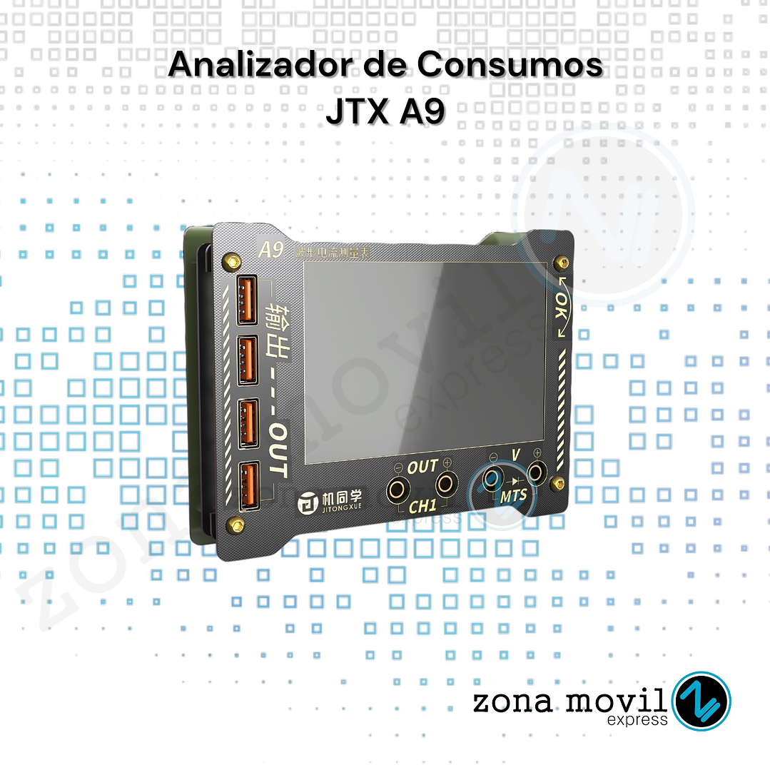 Analizador de Consumos JTX A9 3