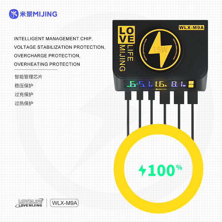 Multipuertos Mijing WLX-M9A 3