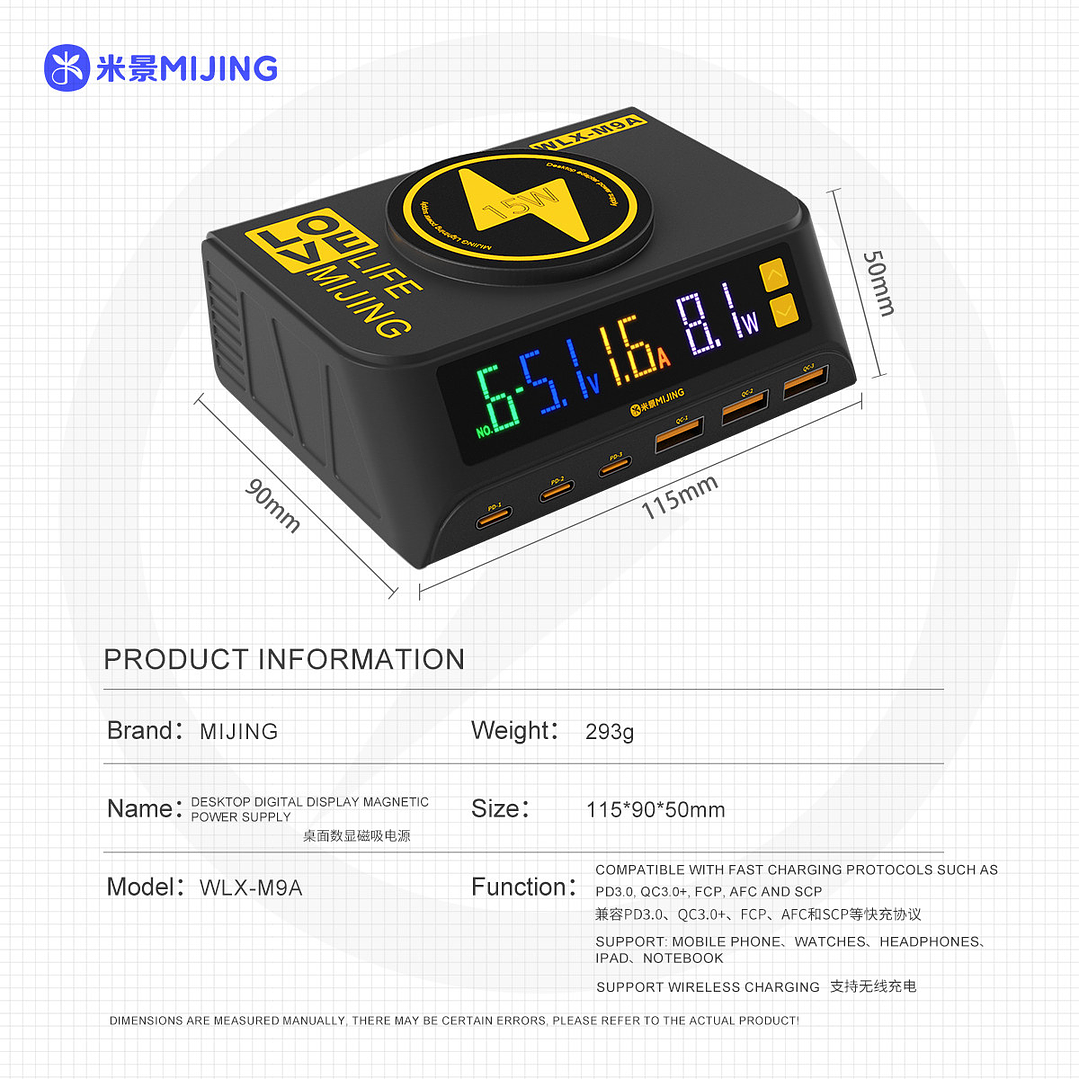 Multipuertos Mijing WLX-M9A 4