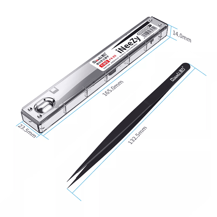 Pinza en Acero Qianli FX03 1