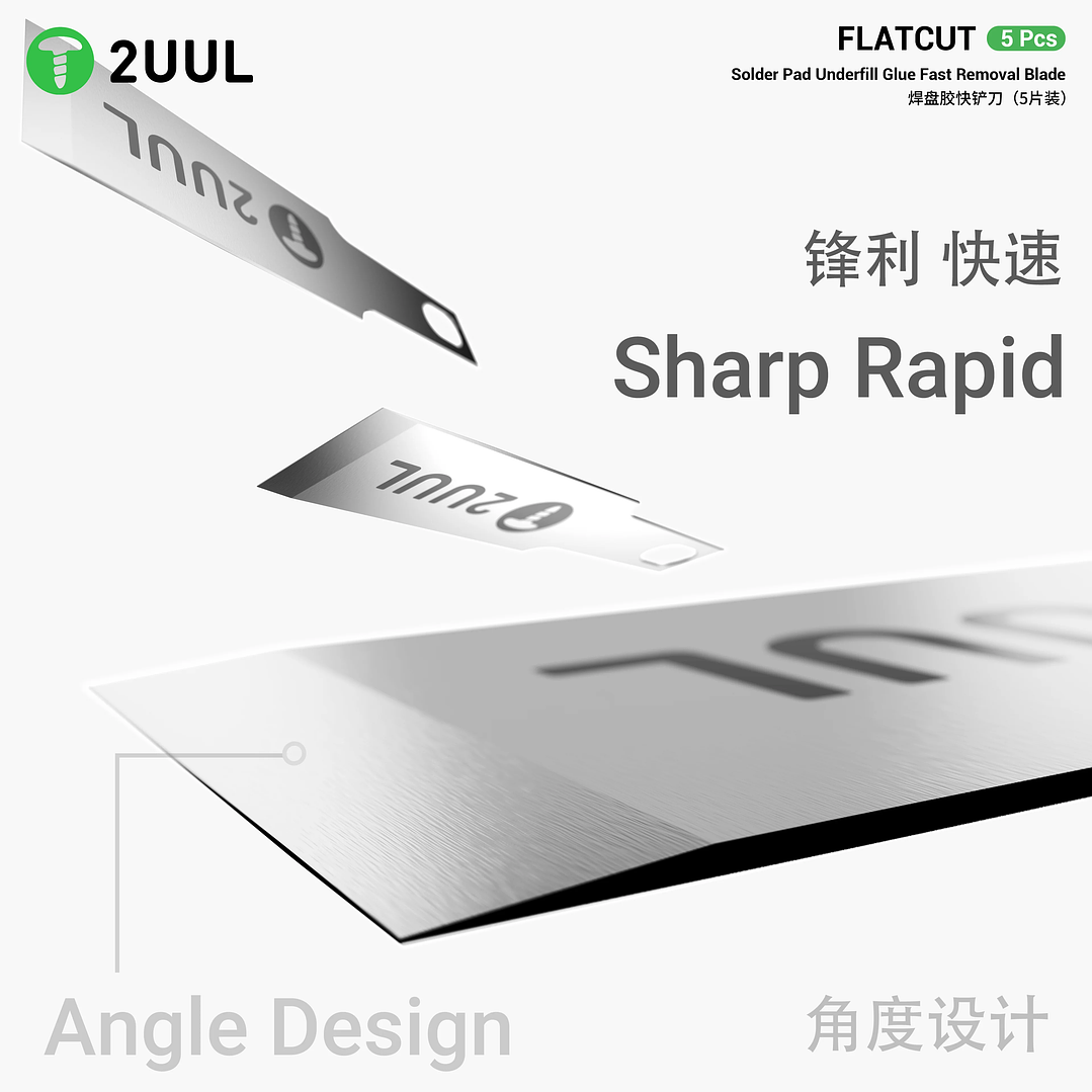 Cuchilla X5 plana 2UUL DA28 3