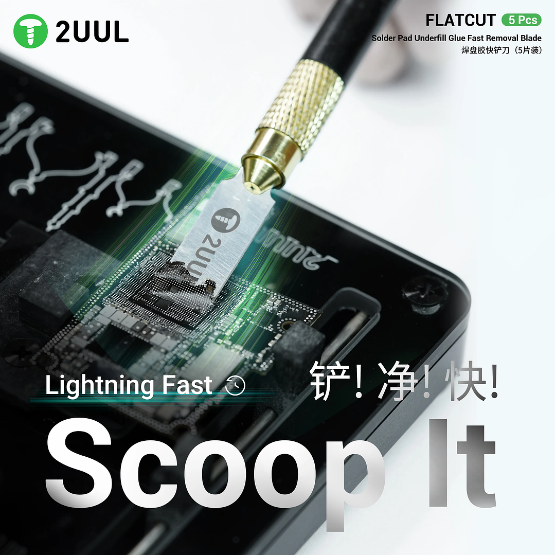 Cuchilla X5 plana 2UUL DA28 5