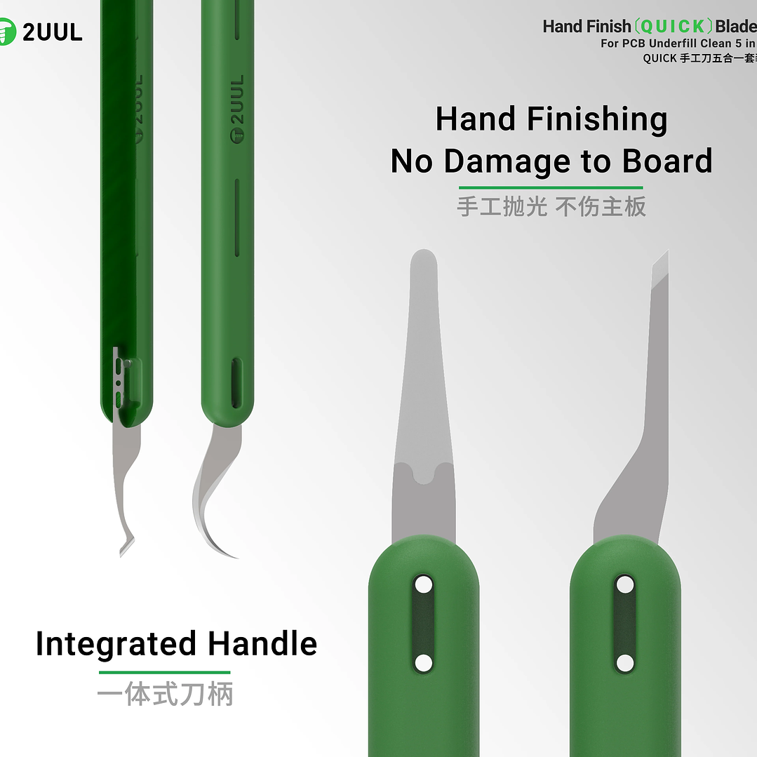 Kit de cuchillas 2UUL DA22 3