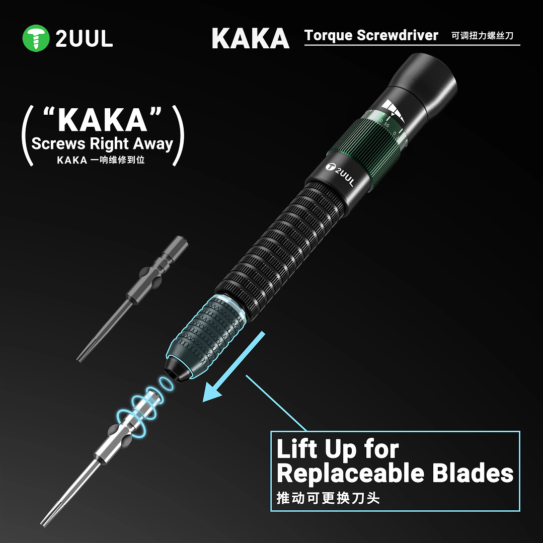 Destornillador con Torque 2UUL KAKA  2