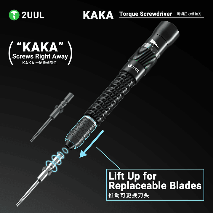 Destornillador con Torque 2UUL KAKA  2