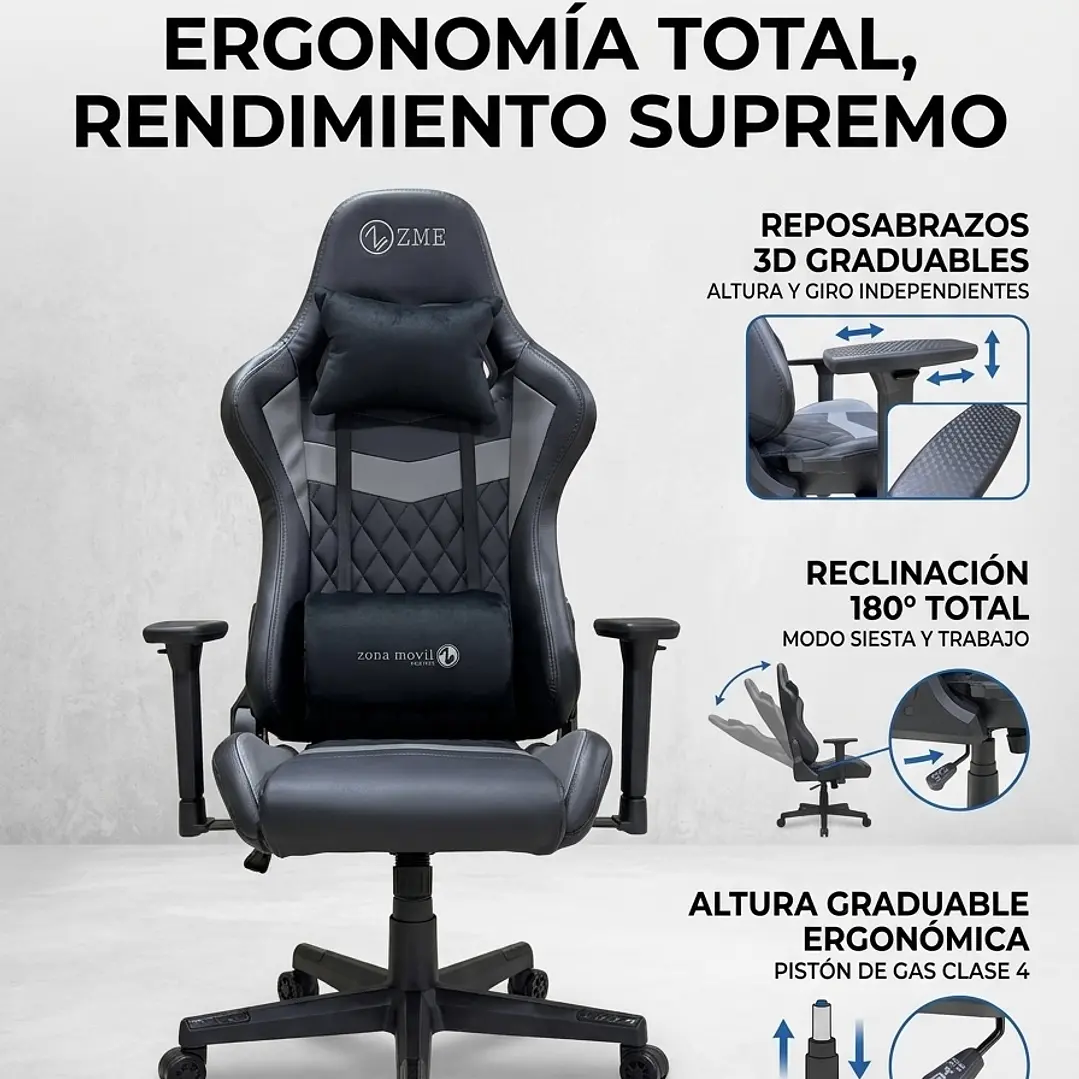 Silla Gamer ZME 1