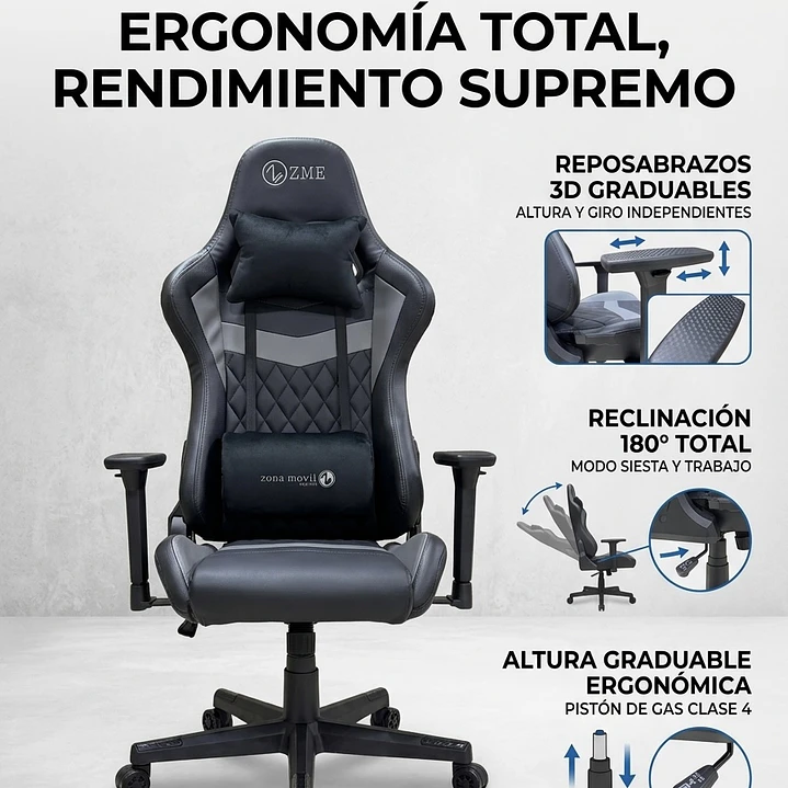 Silla Gamer ZME 1