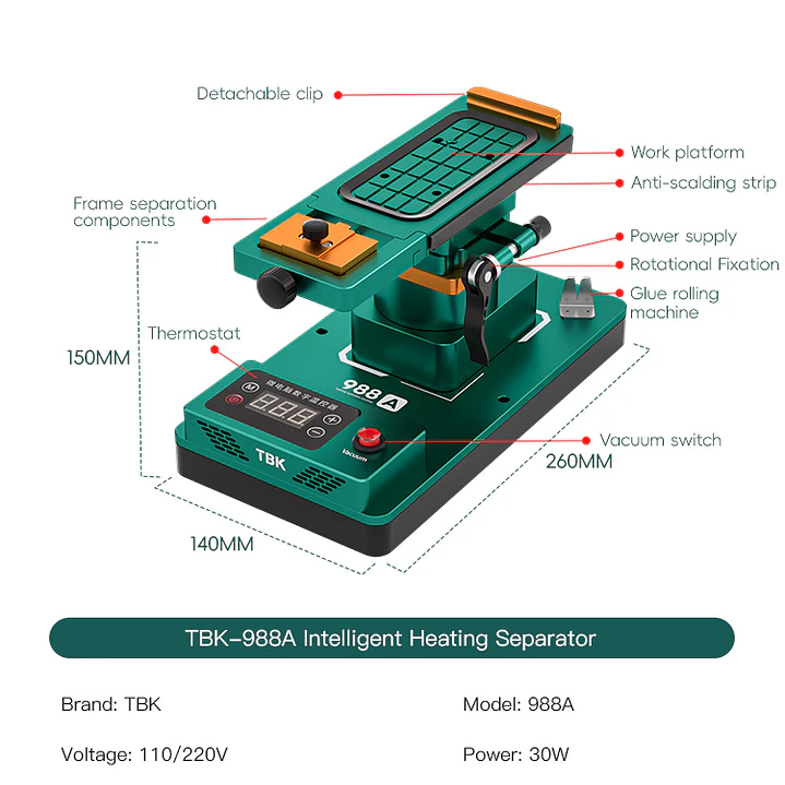 Plancha TBK 988A 5
