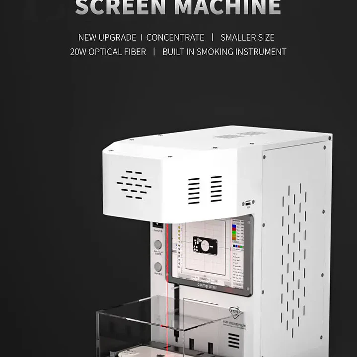 Máquina láser TBK 958F de 20 W 4