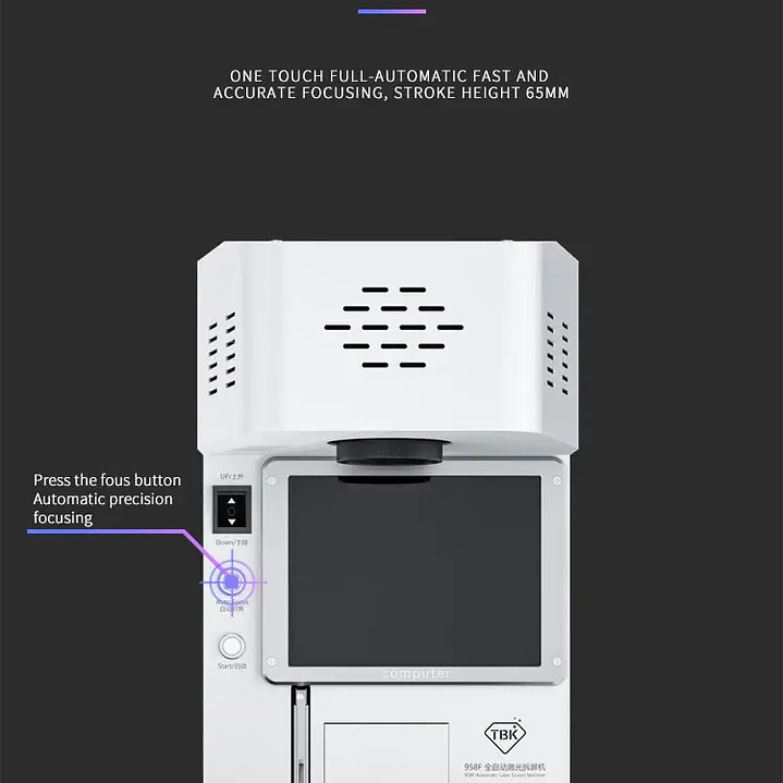 Máquina láser TBK 958F de 20 W 8
