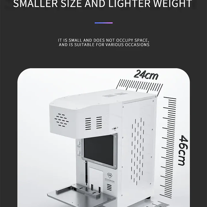 Máquina láser TBK 958F de 20 W 9