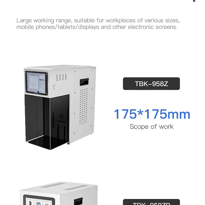Máquina láser UV  TBK 958ZP 3