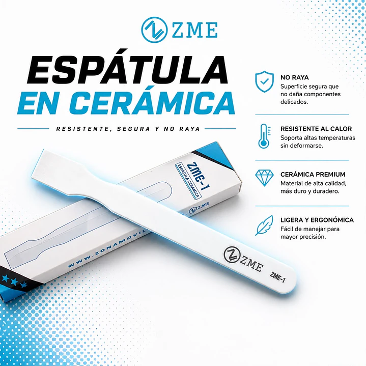 Aplicador y Apertura Cerámica ZME-1 2