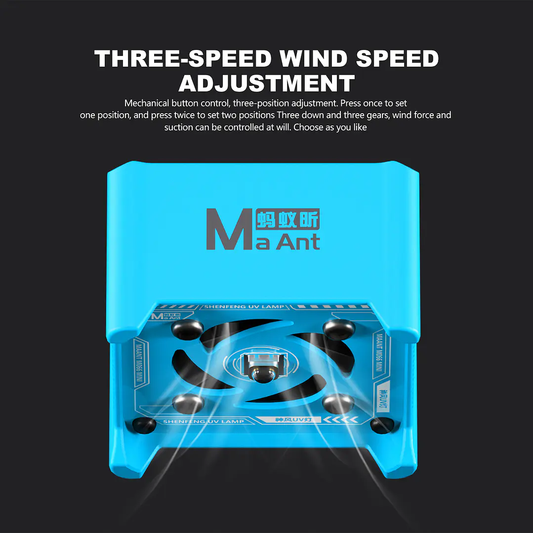 Ventilar y Luz UV MaAnt M066 mini 3
