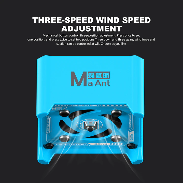 Ventilar y Luz UV MaAnt M066 mini 3