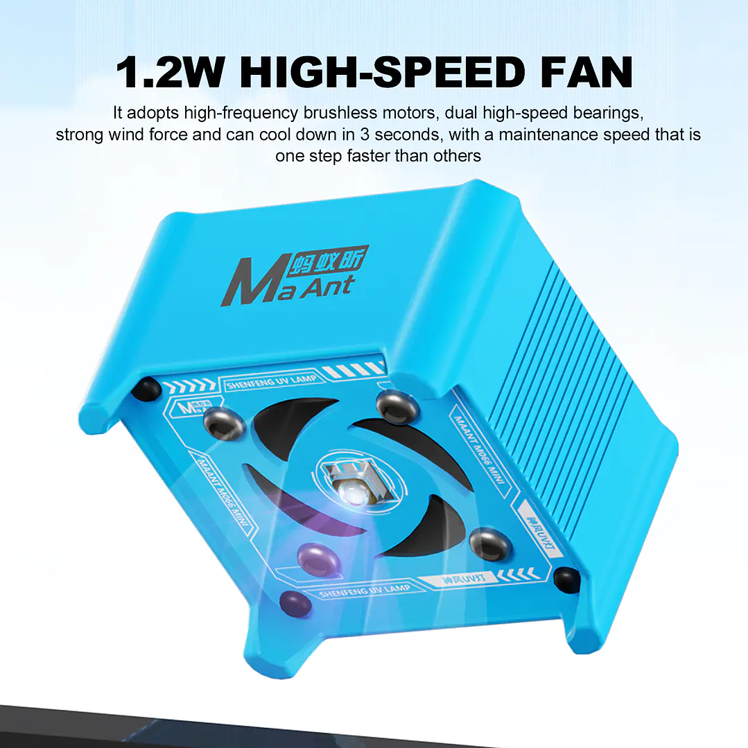 Ventilar y Luz UV MaAnt M066 mini 4
