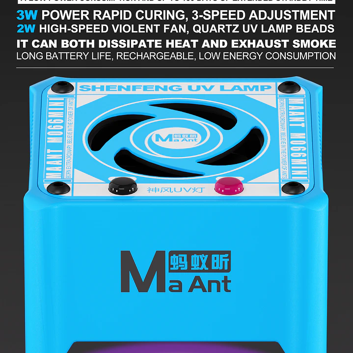 Ventilar y Luz UV MaAnt M066 mini 6