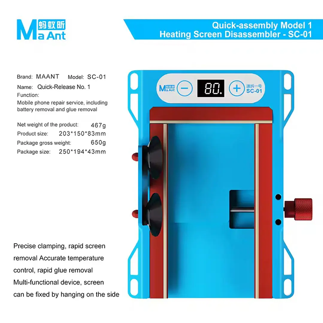 Apertura LCD iPhone MaAnt SC01 2