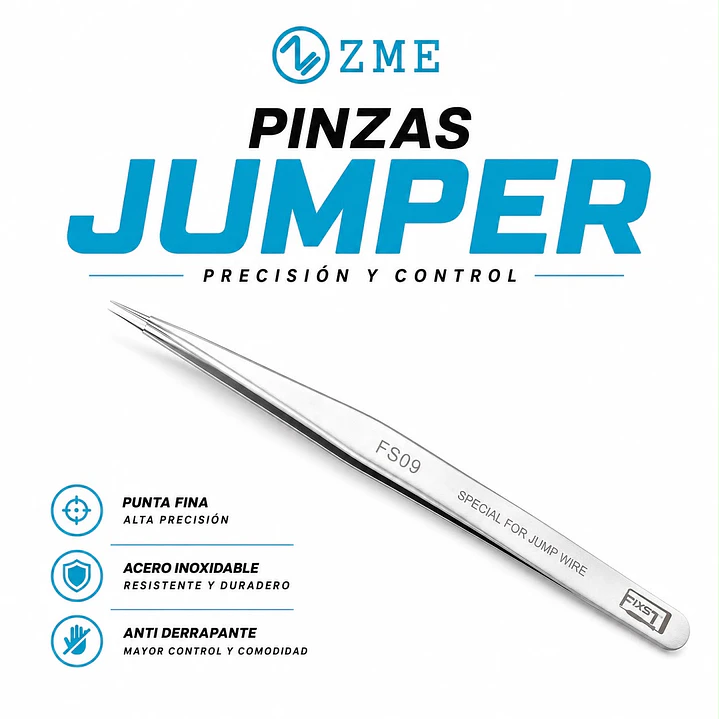 Pinza Recta 3D FS09 1