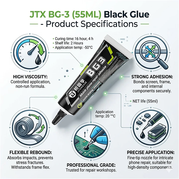 Pegamento JTX BG3 3