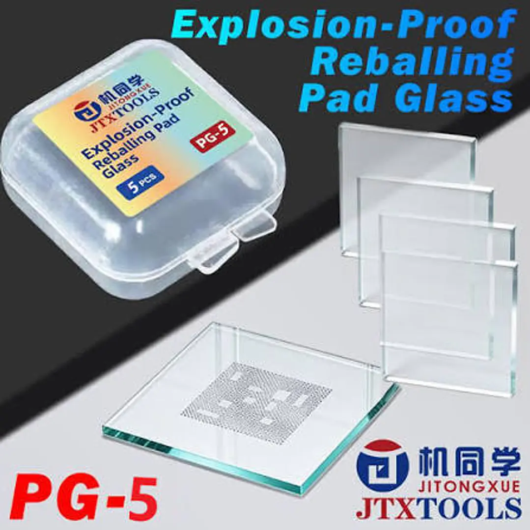 Vidrio Para Reballing JTX PG-3 2