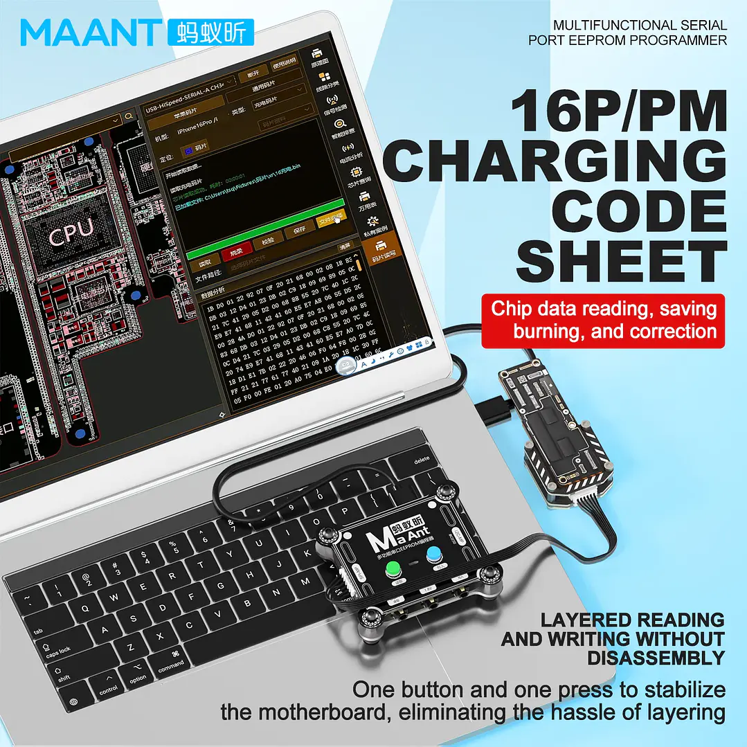 Programadora EEPROM E1 MaAnt 6