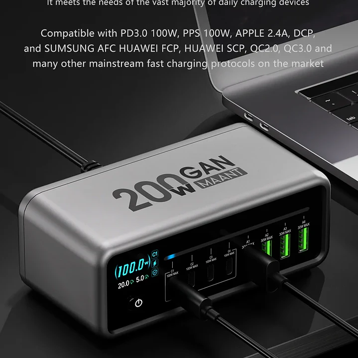 Multipuerto 200W MaAnt MT-P200 10