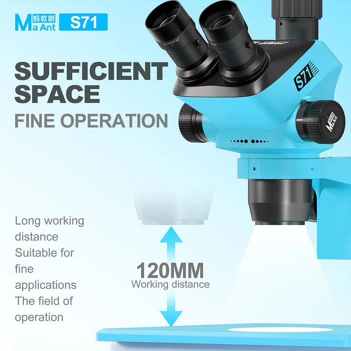 Microscopio MaAnt serie S71 3