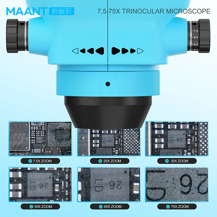 Microscopio MaAnt S75 3