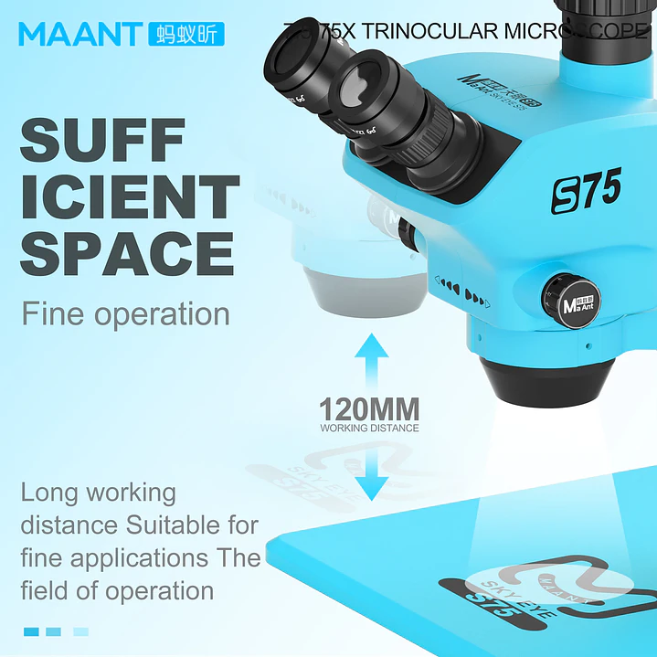 Microscopio MaAnt S75 4