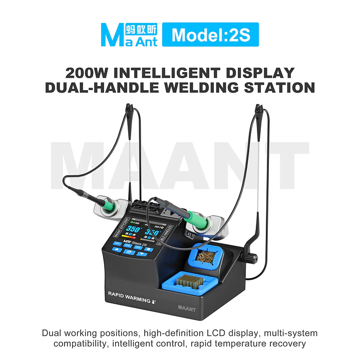 Cautin Doble de 200W MaAnt 2S 1