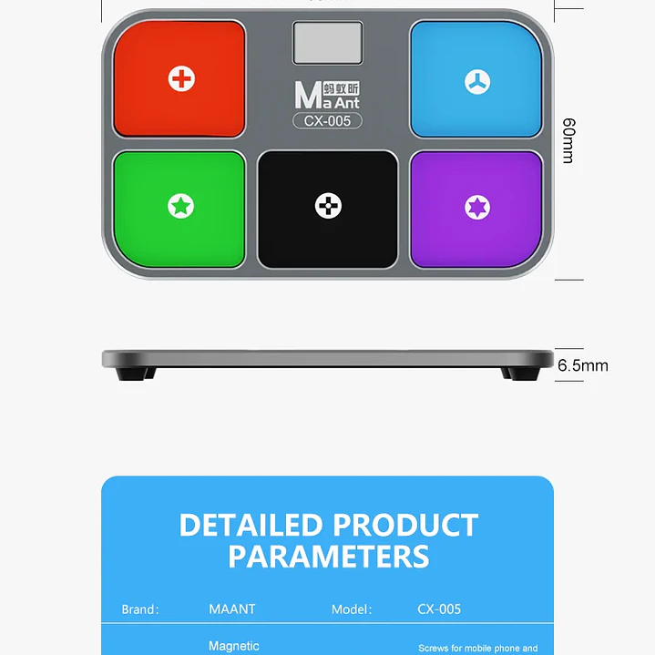 Organizador Magnetico MaAnt CX-005 7