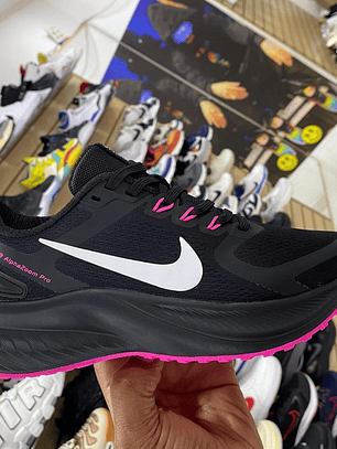 Nike Court Air Zoom Vapor Pro 2 Negro con detalles Rosa 