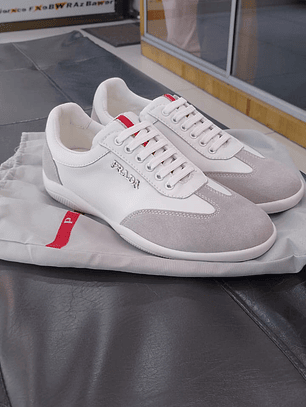 Prada America’s Cup Blanco con Detalles Gris 