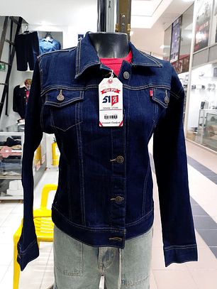Chaqueta Mujer Raw Denim 