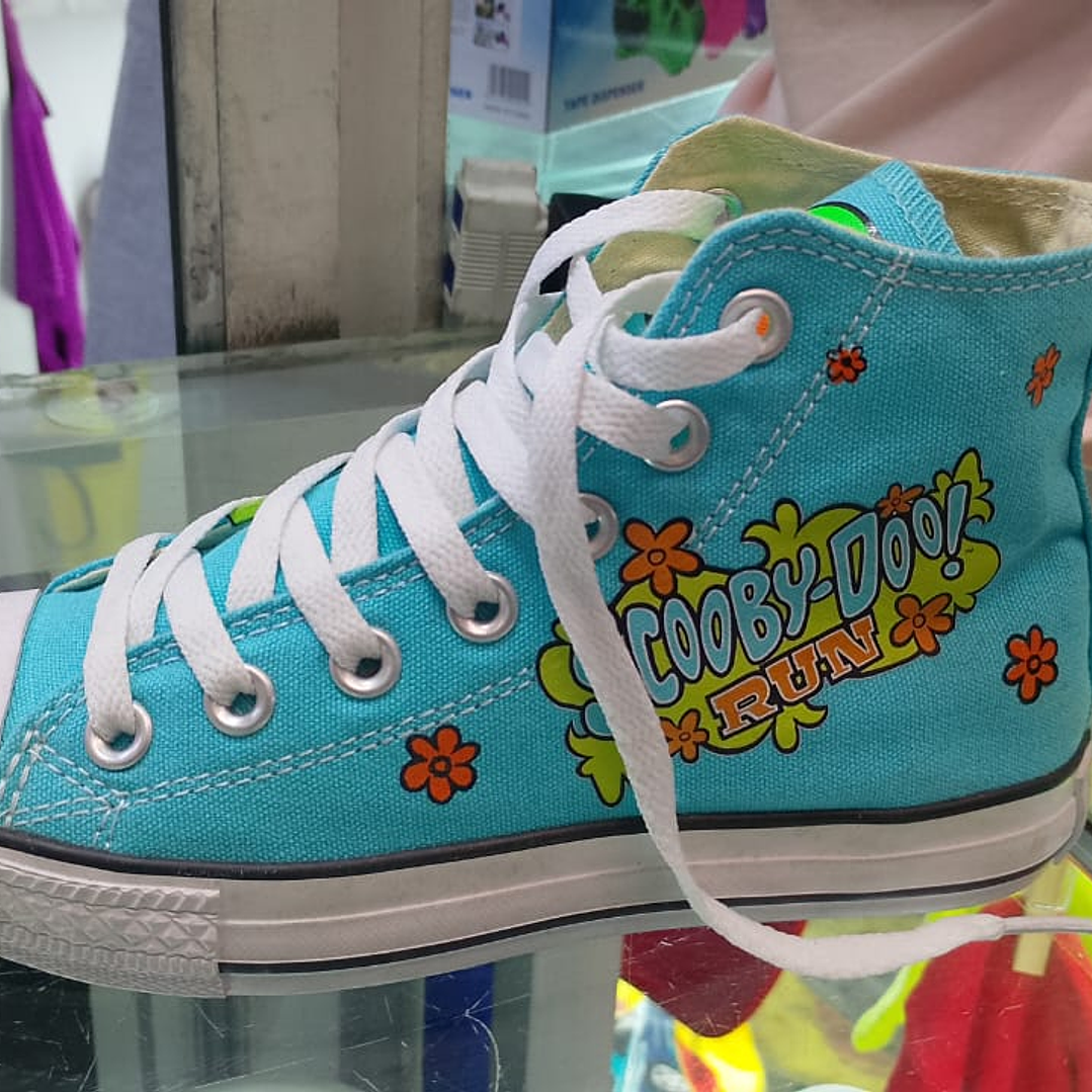 Tenis Tipo Converse Scooby-Doo Edición Especial  3