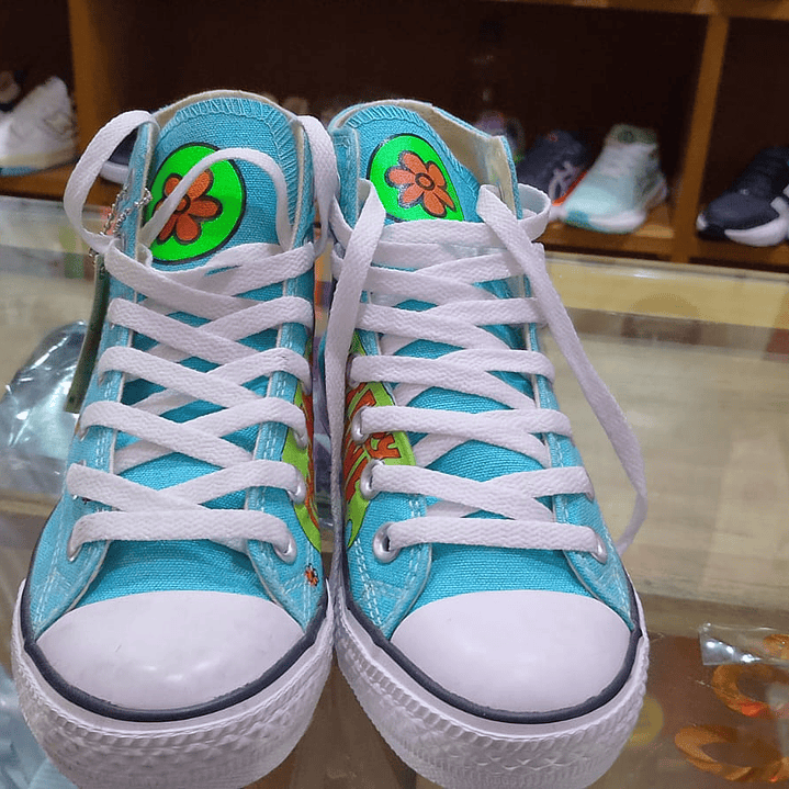 Tenis Tipo Converse Scooby-Doo Edición Especial  2