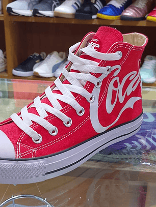 Tenis Tipo Converse Coca-Cola 