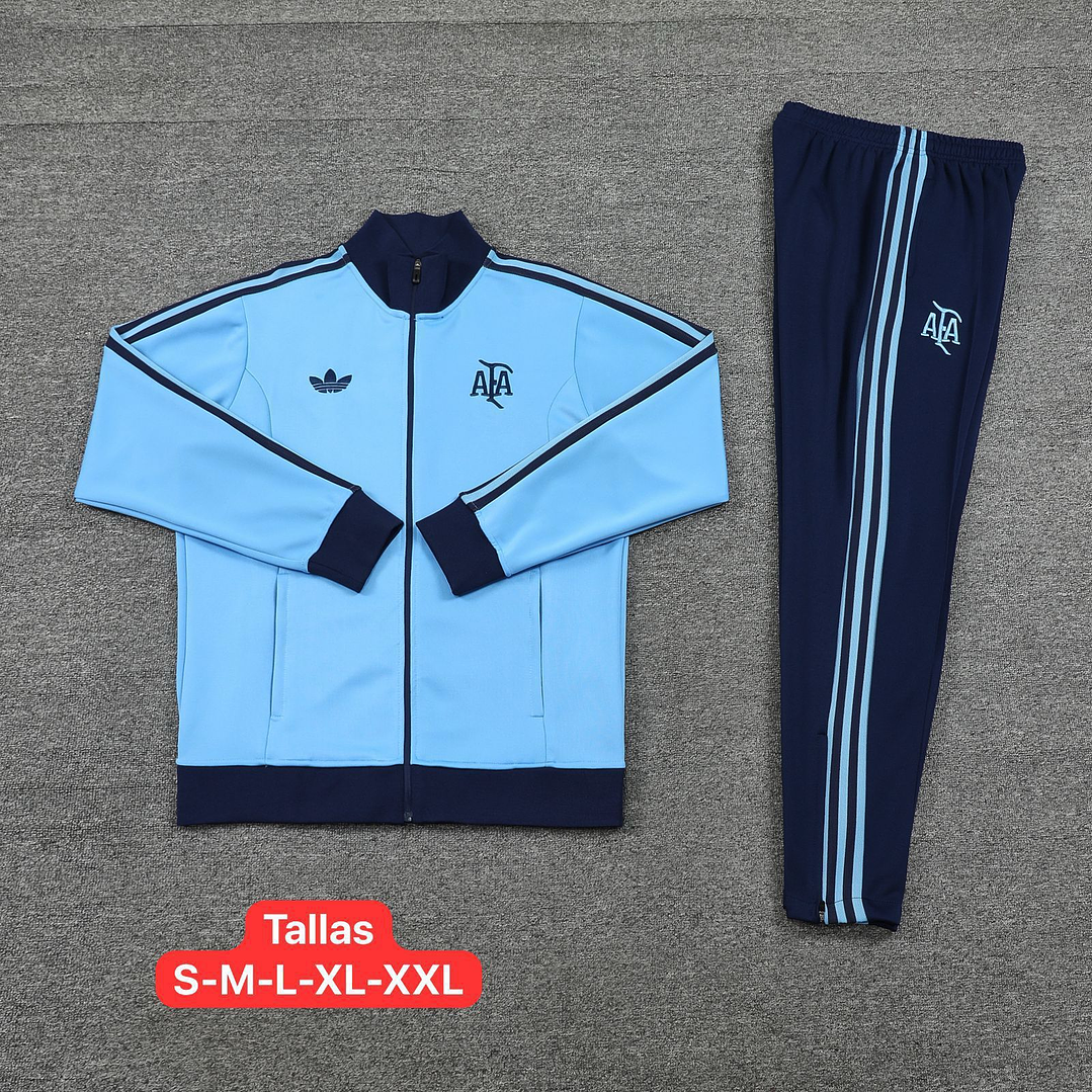 Sudadera Argentina Adidas Azul Claro Oficial 1