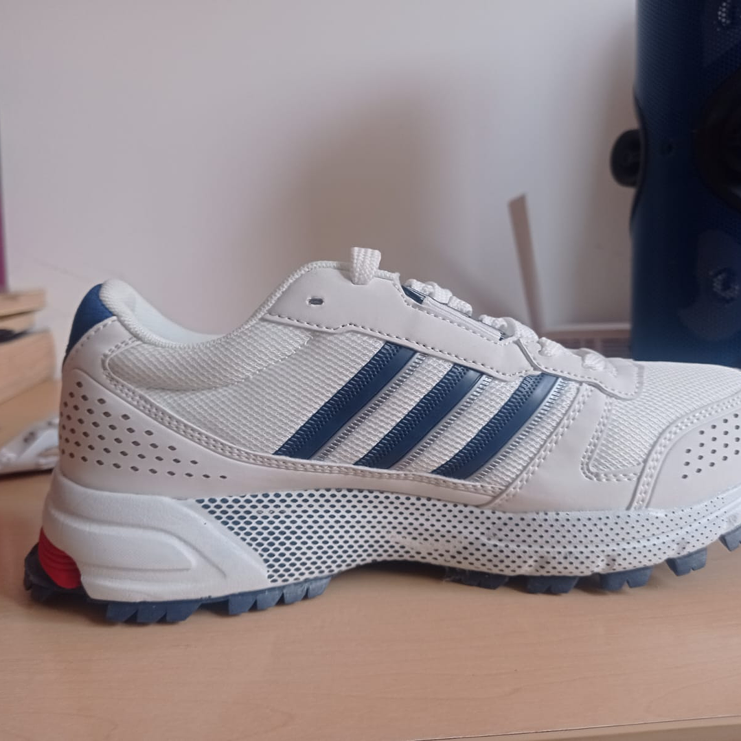 Adidas Response Trail Blanco con rayas Azul 1