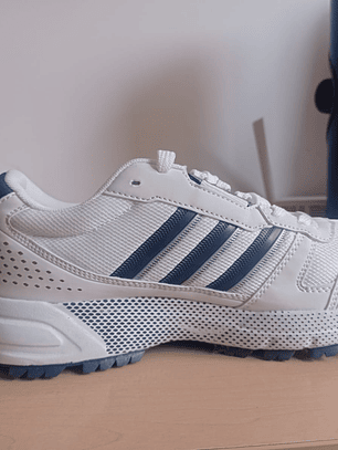 Adidas Response Trail Blanco con rayas Azul