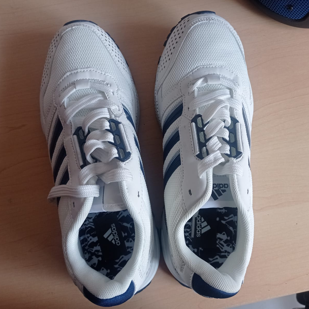 Adidas Response Trail Blanco con rayas Azul 4